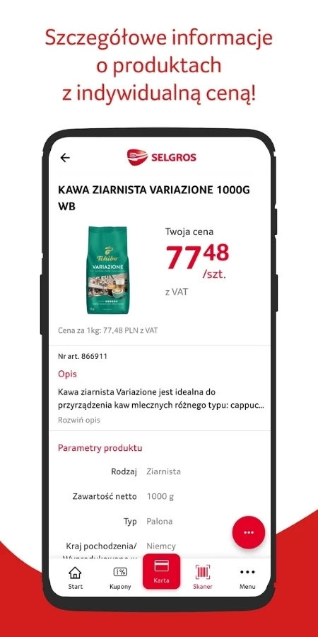 Selgros screenshot